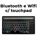 Mini teclado c/ touchpad OEX TC507 Bluetooth e Wireless#30