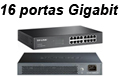 Switch rack TP-Link TL-SG1016D, 16 portas Gigabit 32Gbps