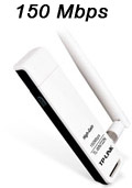 Adaptador USB de rede TP-Link TL-WN722N 150Mbps 4dBi