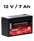 Bateria chumbo-acido Unipower UP1270E, 12V, 7Ah, F187#98