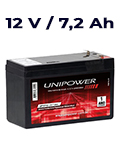 Bateria chumbo-acido Unipower UP1272, 12V, 7,2Ah, F187#98