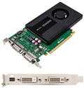 Placa vdeo PNY nVidia Quadro K2000D 2GB GDDR5 2DVI/DP#100