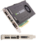 Placa vdeo PNY nVidia Quadro K4000 3GB GDDR5 DVI/2 DP