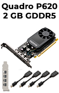 Placa vdeo prof. PNY Quadro P620 V2 2GB GDDR5 4mDPort