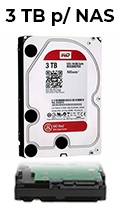 HD 3TB WD RED NASware WD30EFRX SATA 6Gb/s 64MB2