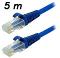 Patch cord Multilaser WI212 Cat.5e azul c/ 5 m2