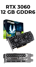 Placa vdeo Zotac Nvidia Geforce RTX 3060 12GB GDDR6 